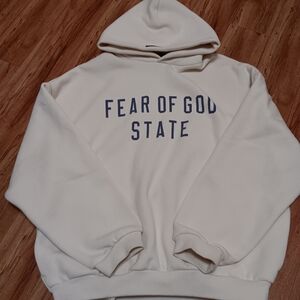 Fear of god essentials hoodie